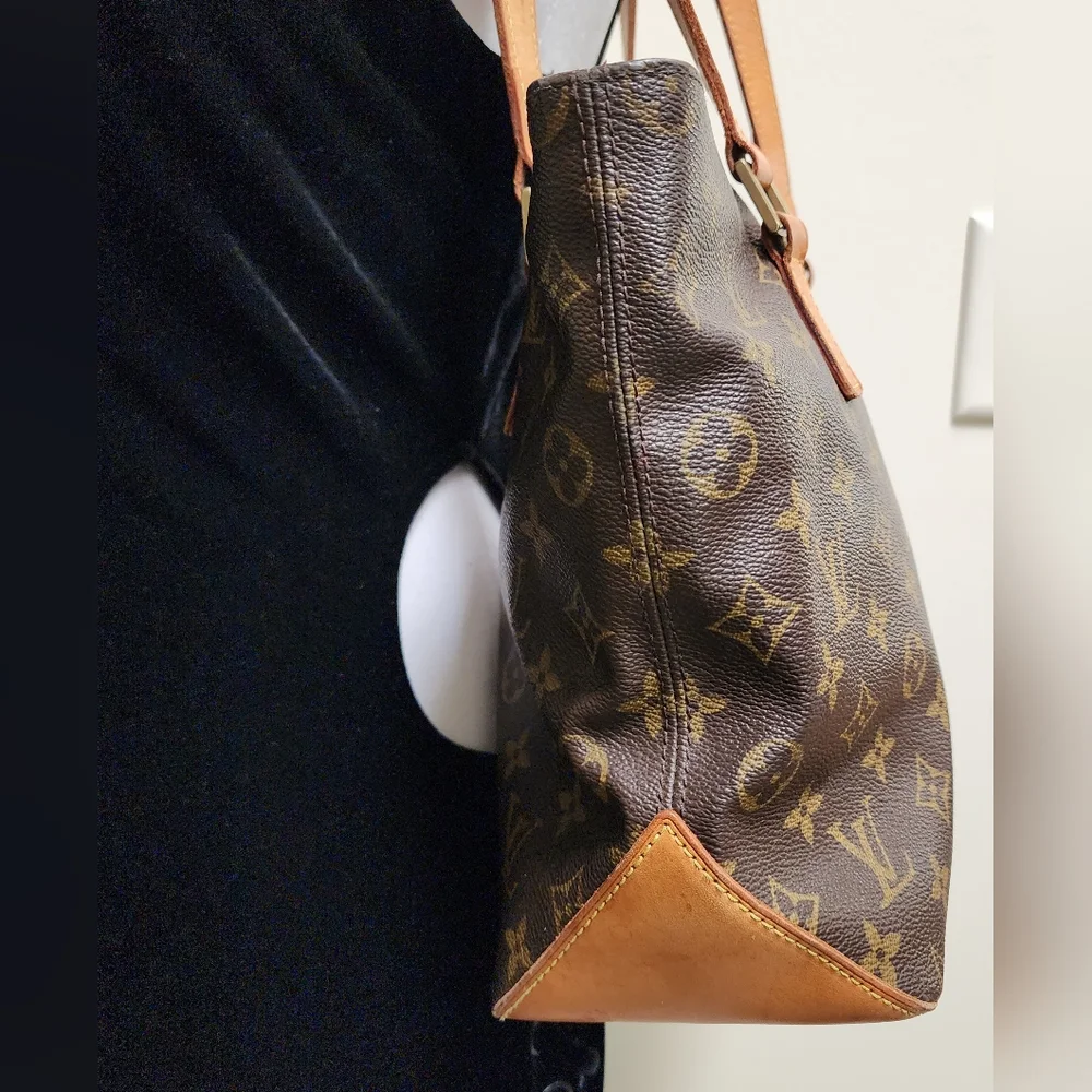 Louis Vuitton LV Monogram Cabas Piano Brown Tote Bag